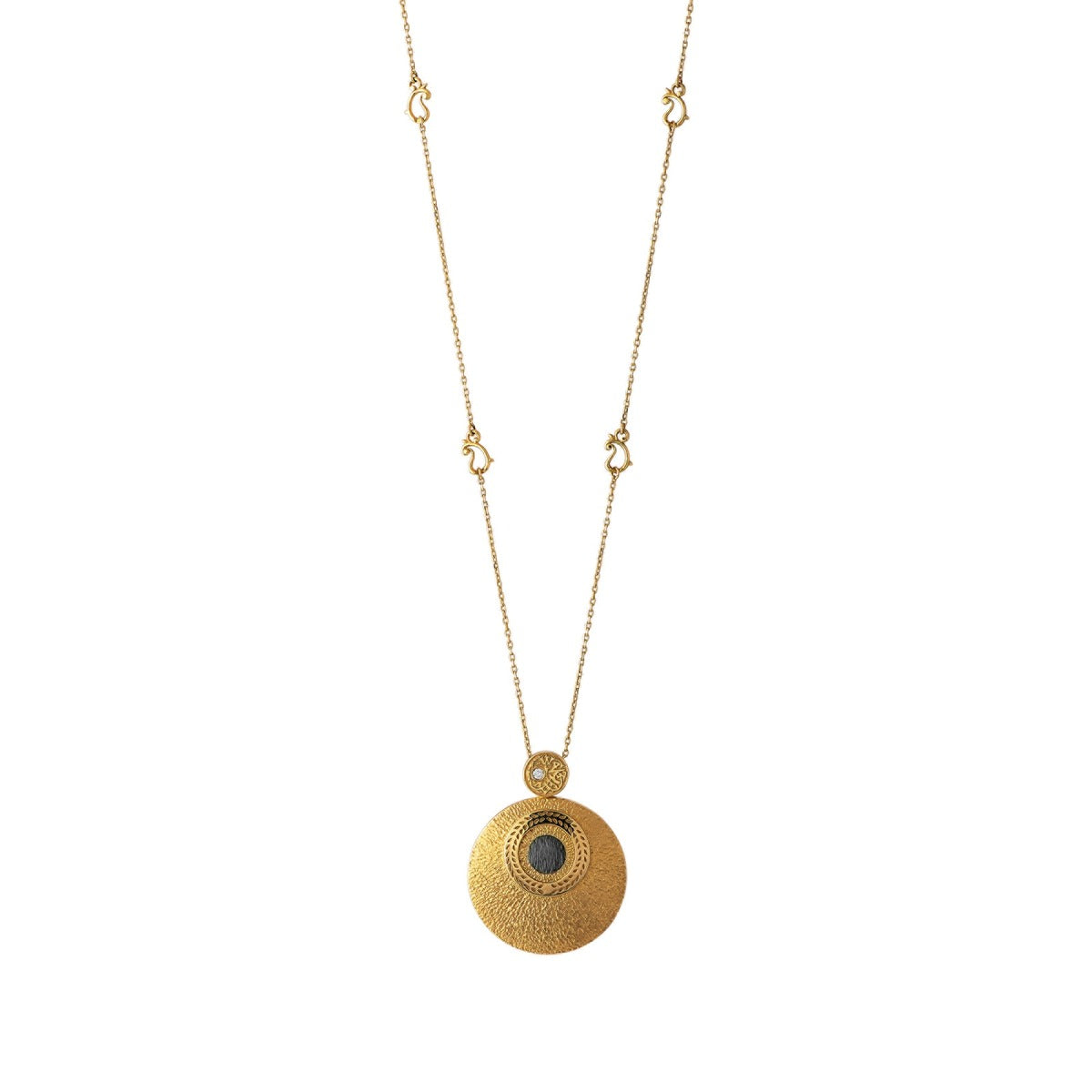 Happiness Necklace l Green Kiswa