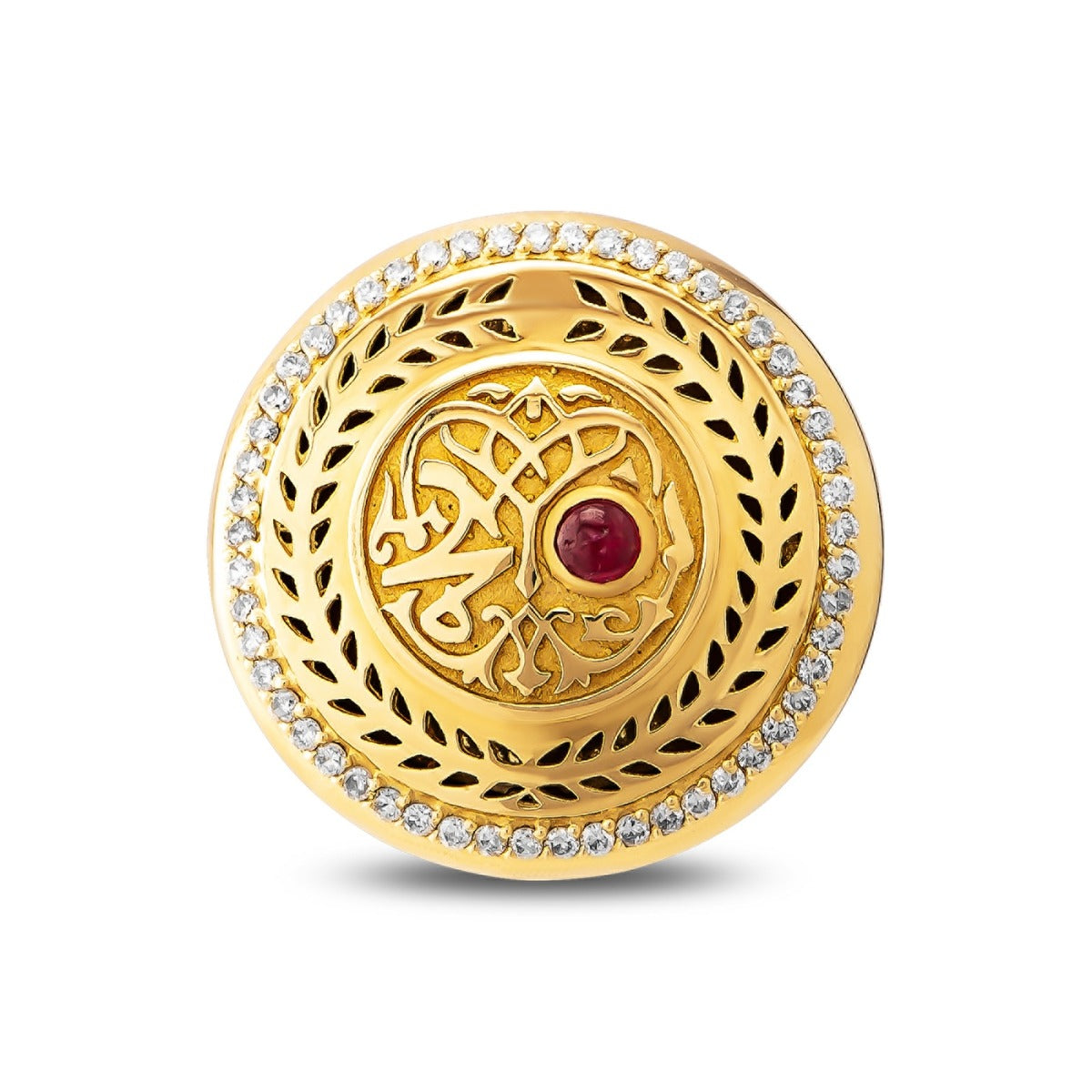 Happiness Ring l Red Stone
