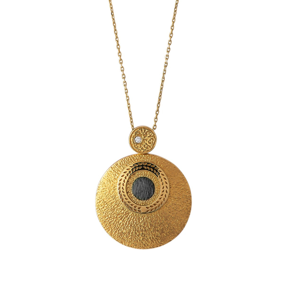 Happiness Necklace l Green Kiswa