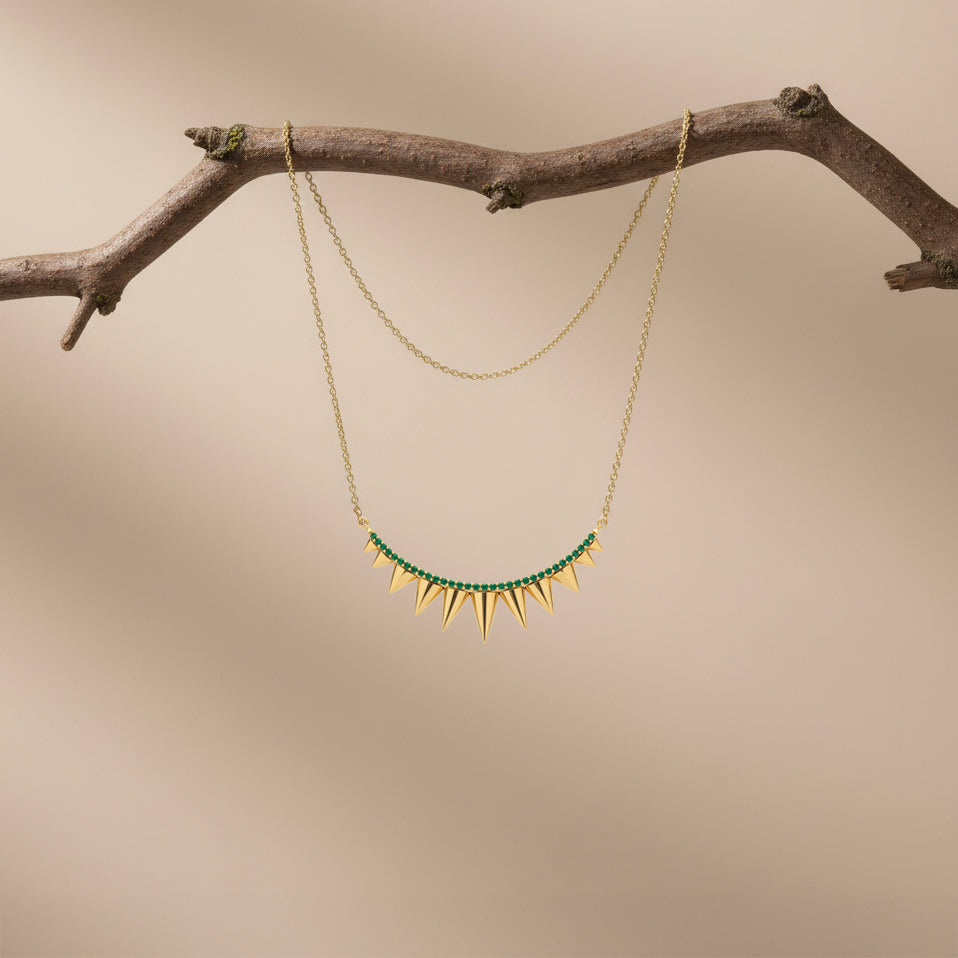 Green Mushawak Necklace