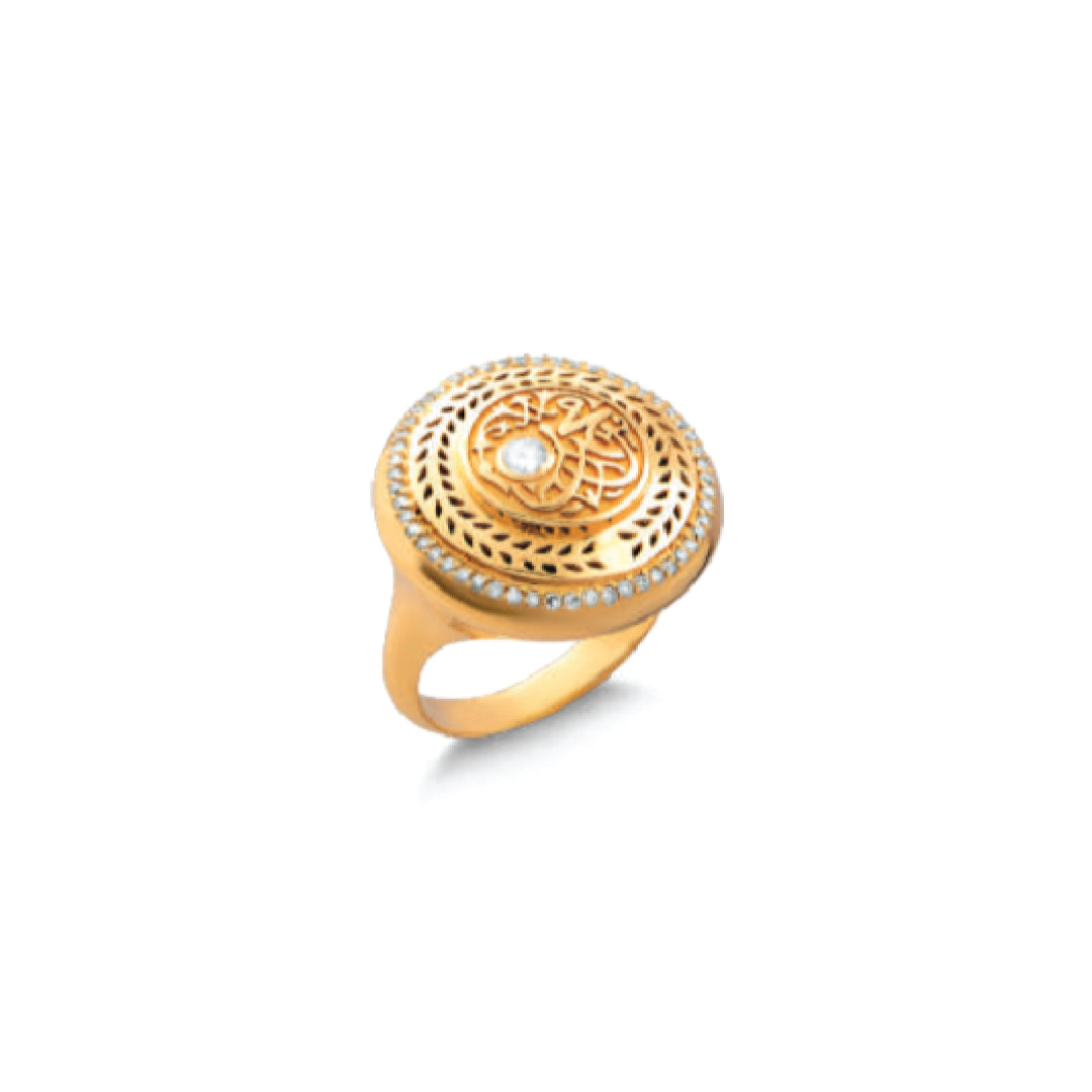 Happiness Ring l White Stone