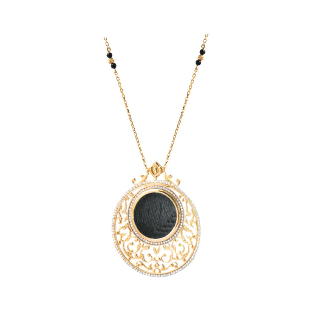 Astrolabe Necklace l Genuine Kiswah