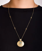 Happiness Necklace l Green Kiswa