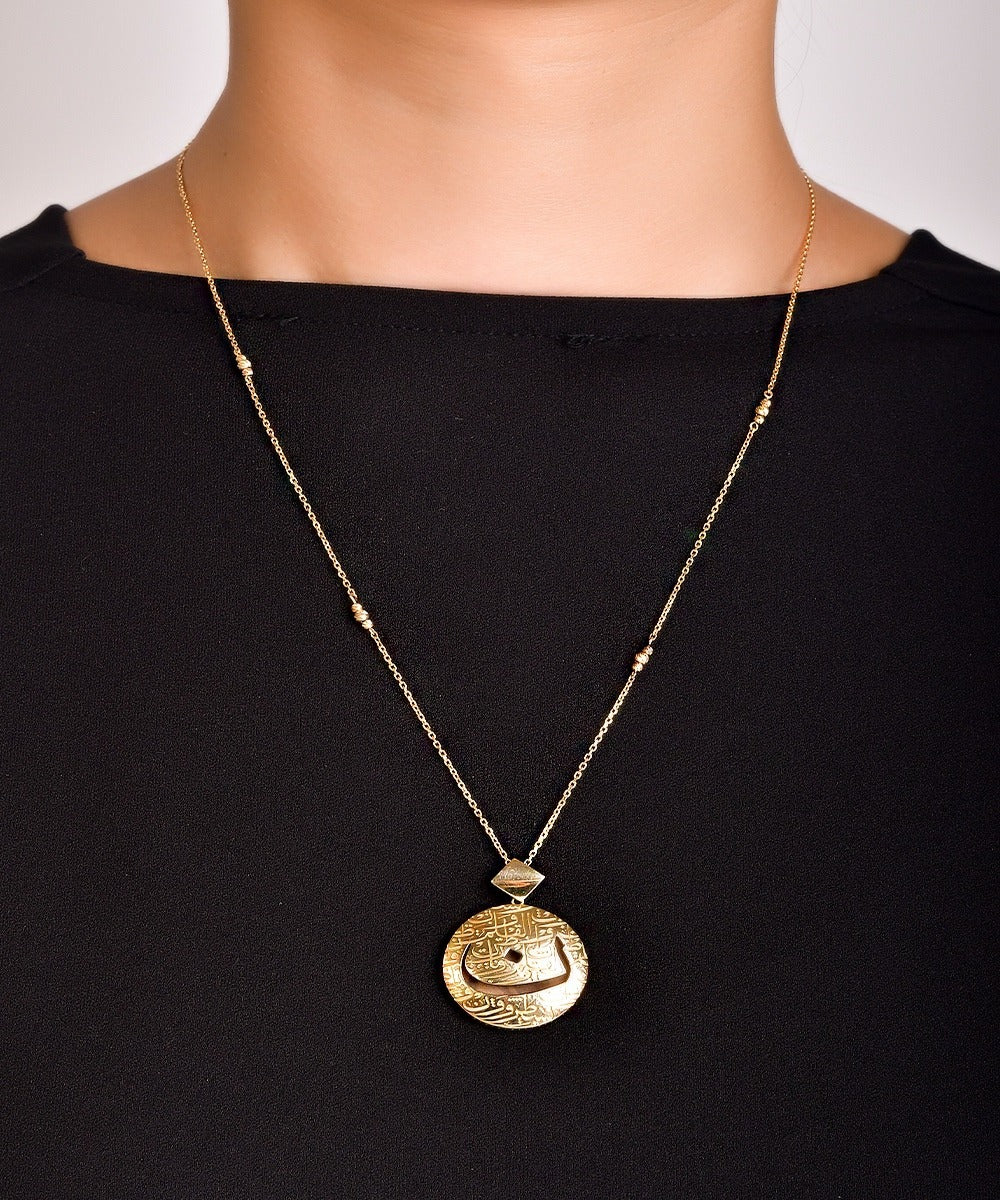 Calligraphy Necklace